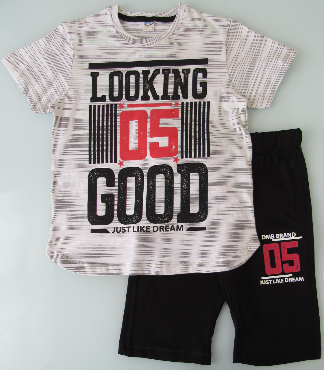 DMB KIDS 7197 Костюм (цвет: Серый\черный) DMB KIDS 7197 Костюм (цвет: Серый\черный)