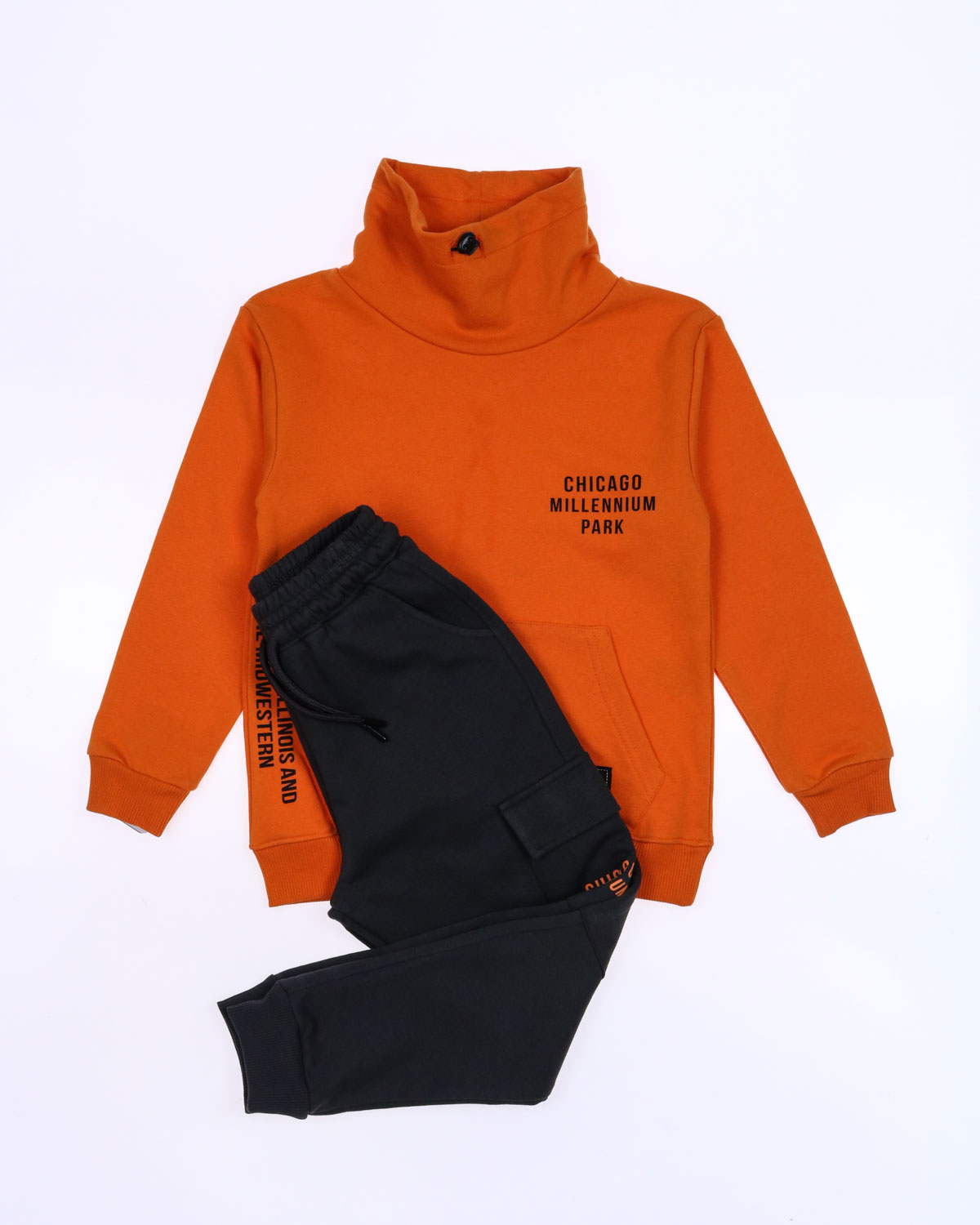 DMB KIDS 4887 Костюм (цвет: Оранжевый\черный) DMB KIDS 4887 Костюм (цвет: Оранжевый\черный)