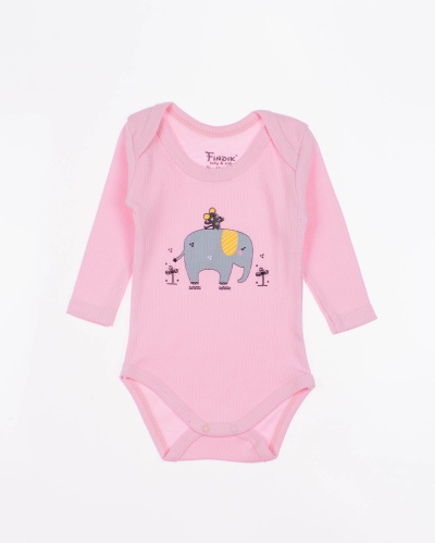 FINDIK 11755-2 Боди (цвет: Розовый)