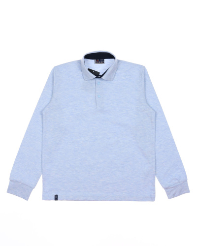 CEGISA 2407/1 Поло (цвет: Серо-голубой меланж 164 см)